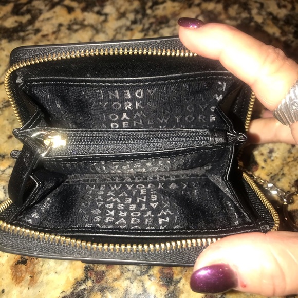 Kate Spade Black Wallet Key Chain - Picture 6 of 8